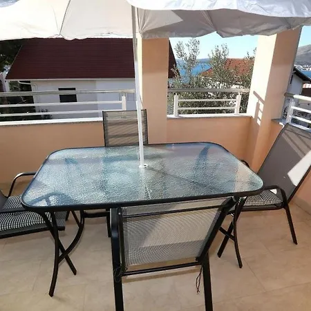 Apartment In Okrug Gornji With Sea View, Terrace, Air Conditioning, Wifi 5059-1